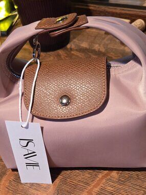 Isavie Lena Crescent Bag (3 bags in 1) - Pink